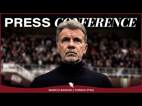 TORINO-PISA | PRESS CONFERENCE MARCO BARONI🎙️