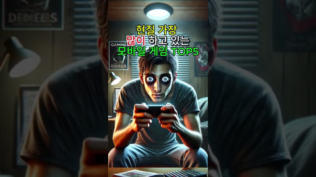 한국 모바일게임 월 매출 TOP5 💰