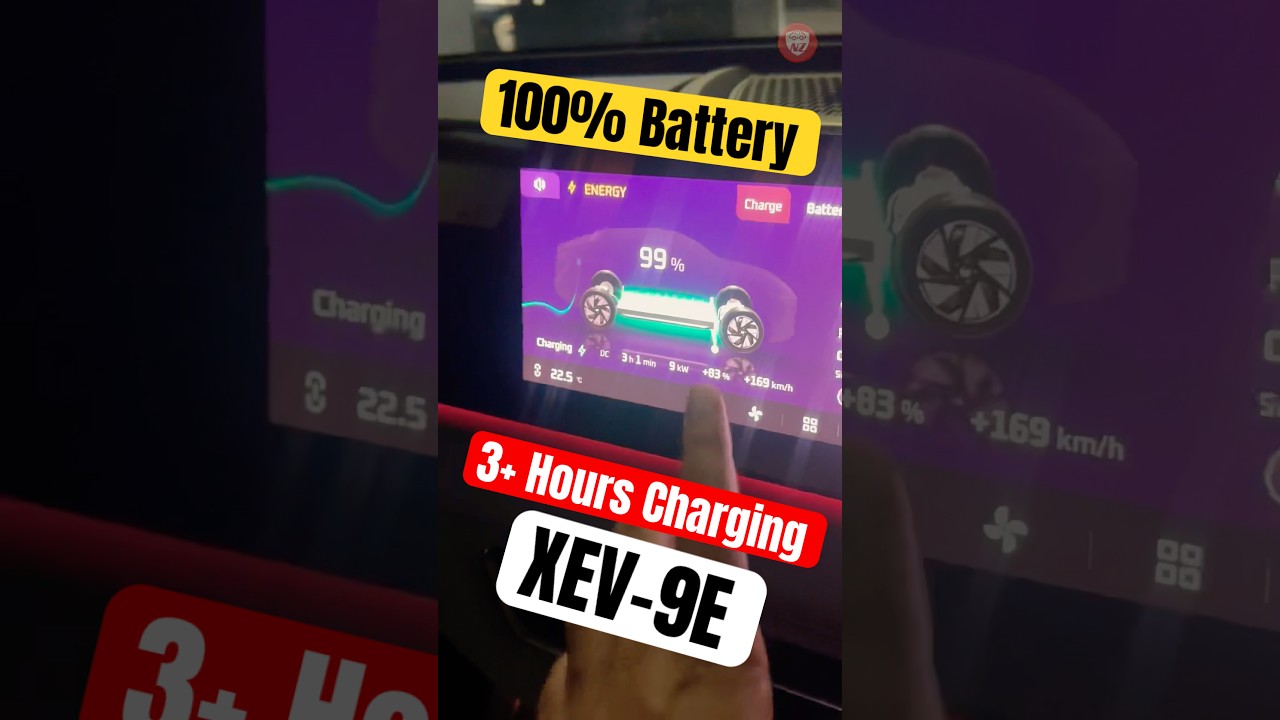 3 Charge Mahindra XEV-9E in 3 Hours at Nagpur DC Station ⚡