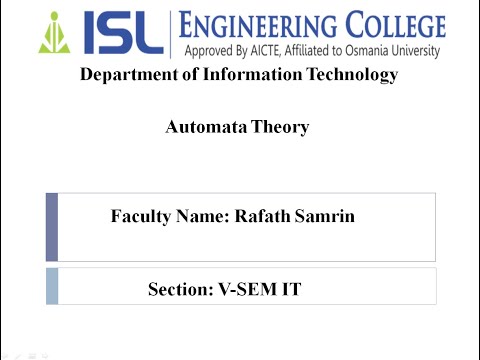 Conversion of FA to RE  Part 2
