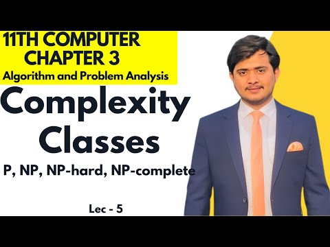 Complexity Classes (P, NP, NP-Hard, NP-Complete) | 11th Computer - Ch 3 - Lec 5