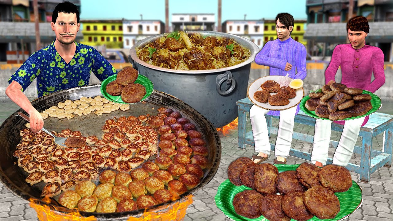 Tunday Kebab & Mutton Biryani for Just Rs 100 🍽️ | Delicious Street Food & Funny Stories