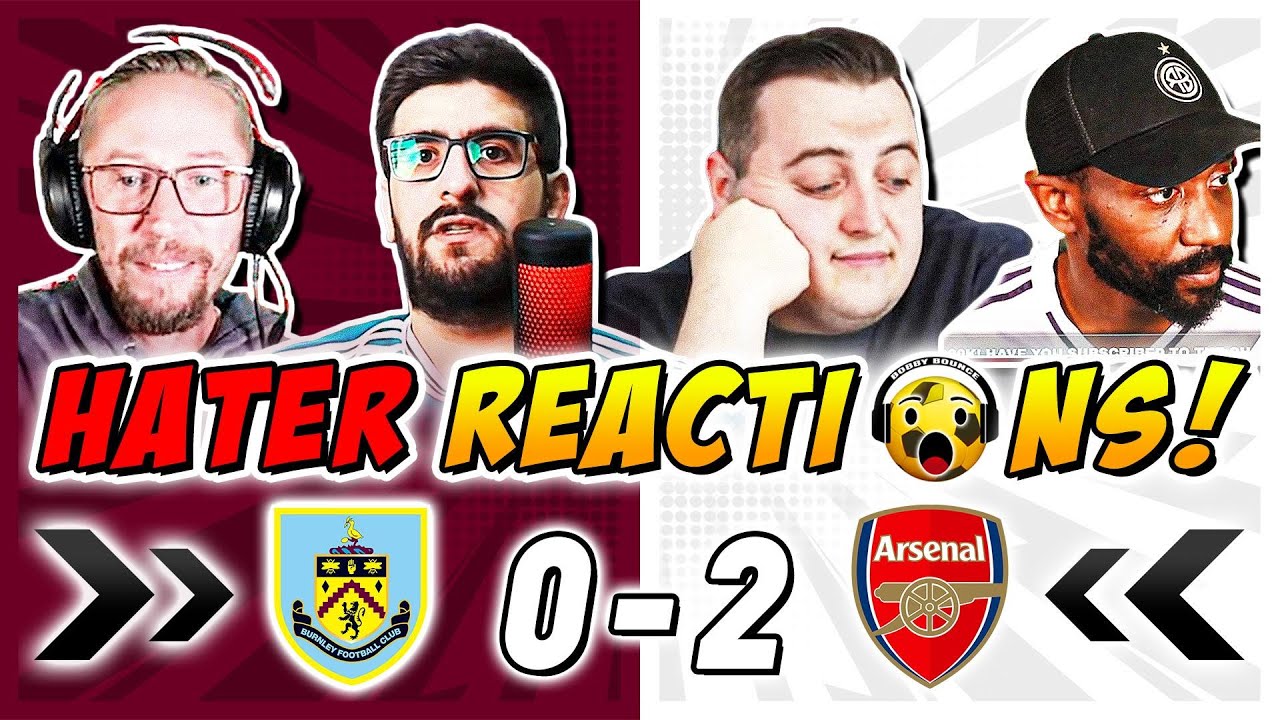 Arsenal Fans Celebrate Big Win as Rivals & Haters React 😃 | Burnley 0-2 Arsenal Highlights