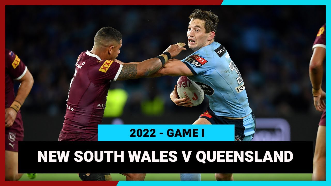 NSW Blues vs QLD Maroons | Full Match Replay | 2022 State of Origin Game I 🏉