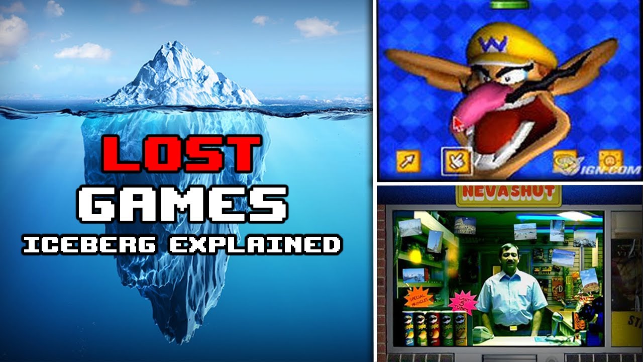 The Lost Video Games Iceberg Explained