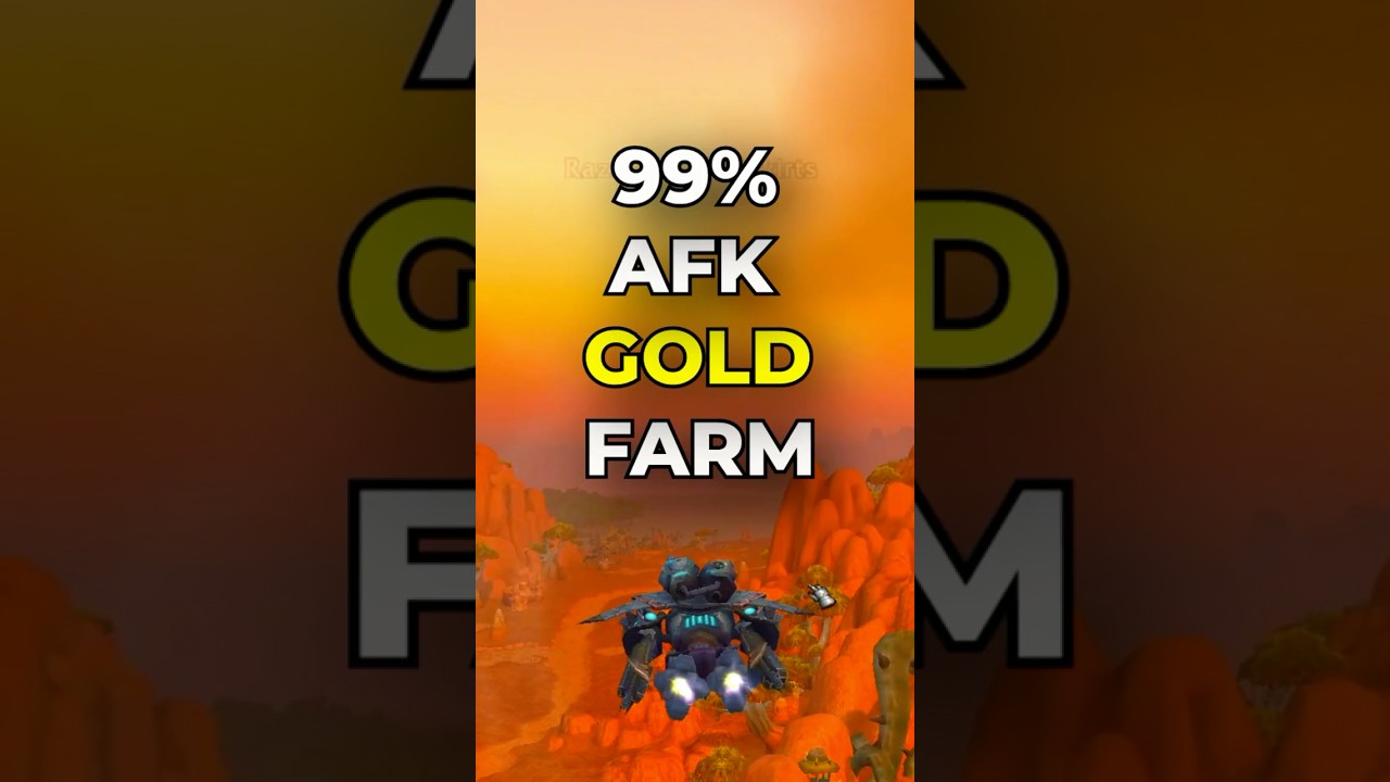 99% AFK Gold Farm in WoW 💰