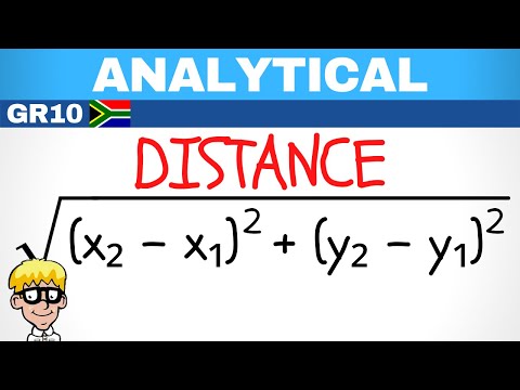 Analytical Geometry Grade 10: Understanding the Distance Formula