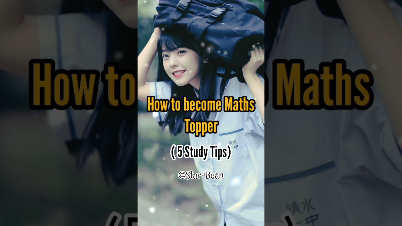 5 Proven Tips to Become a Maths Topper 📚 | Boost Your Exam Success