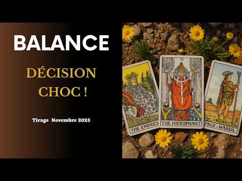 Balance Magnifique 💃  C'est Signé ! Tirage novembre 2025