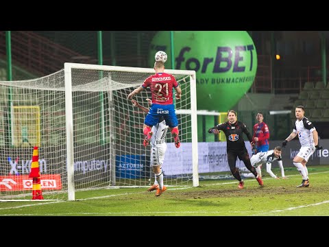 Skrót meczu Raków Częstochowa - Jagiellonia Białystok 3:2, 13.12.2020