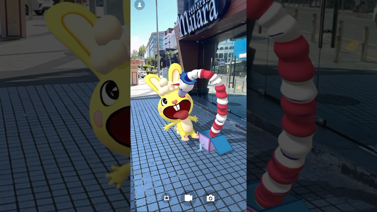 Adorable Bunny Cuddles in AR 🐰