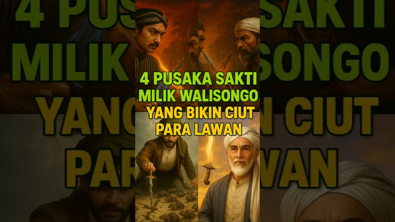 4 Pusaka Sakti Walisongo yang Kuat Melumpuhkan Lawan โ๏ธ