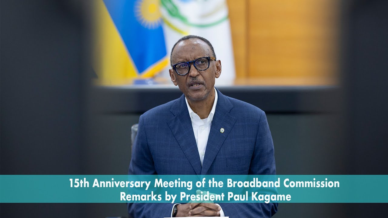 Celebrating 15 Years of Broadband Progress: President Kagame’s Keynote at the Anniversary Meeting 🌐