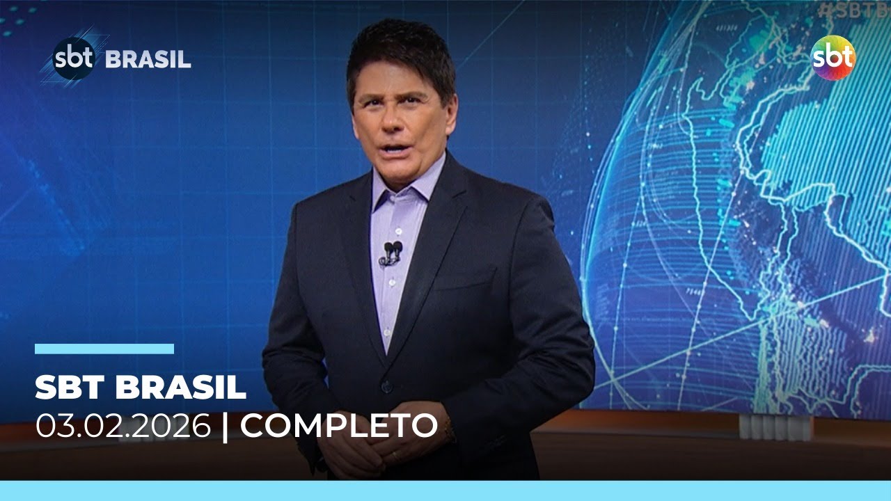 SBT Brasil Completo de 03/02/2026 📰