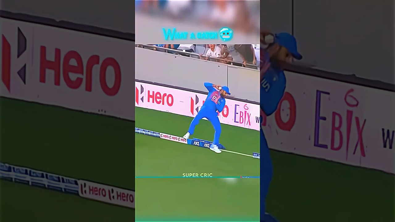 Rohit Sharma's Amazing Fielding Skills! 🏏🔥