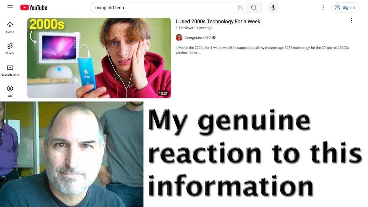The Issue with 'Using Old Tech' Videos 🖥️