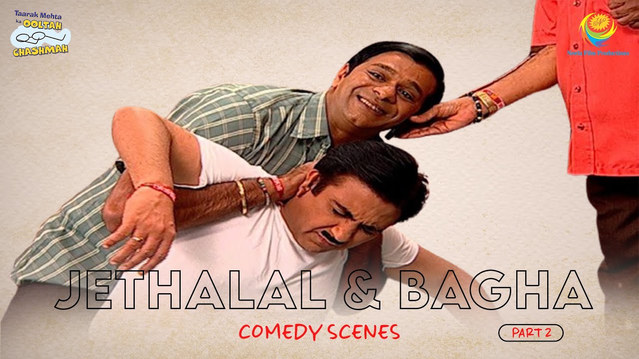 Hilarious Bagha & Jethalal Comedy Moments | Taarak Mehta Ka Ooltah Chashmah 😂