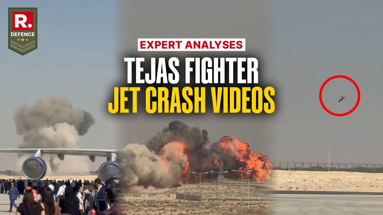 Tejas Jet Crash at Dubai Air Show | Pilot Killed in Tragic Mishap | Dubai Air Show 2025 LIVE