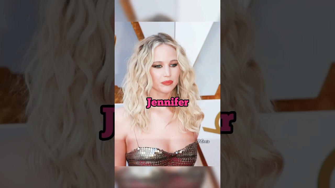 Jennifer Lawrence's Top Iconic Moments! π¬