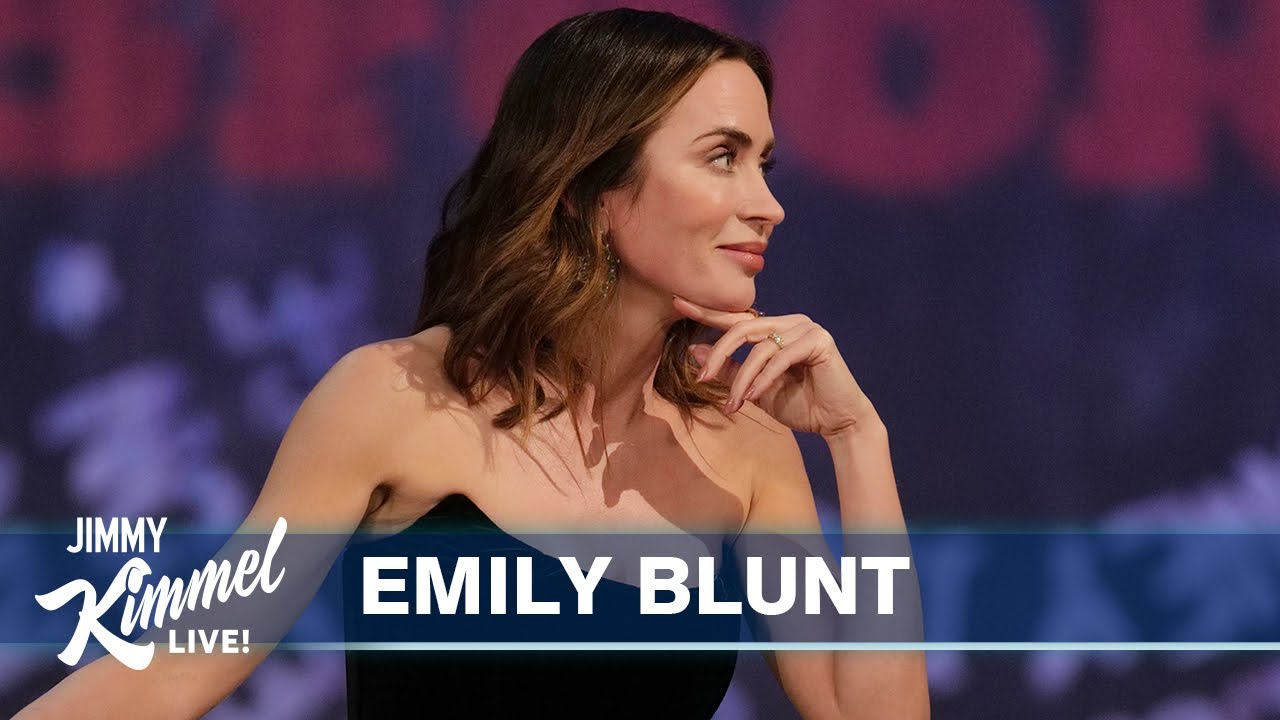 Emily Blunt on Friendship, Accents & More 🎬