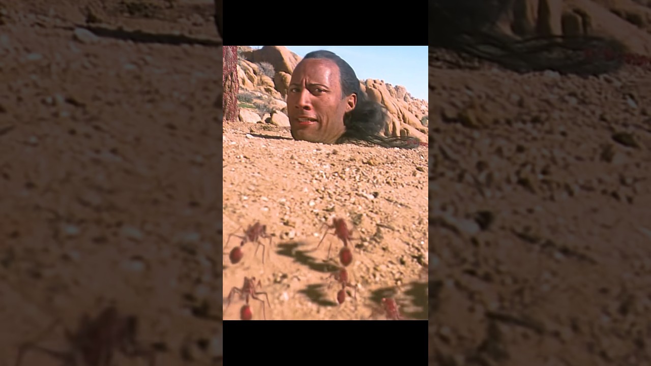 The Scorpion King (2002): The Rock vs. Fire Ants 🦂🔥