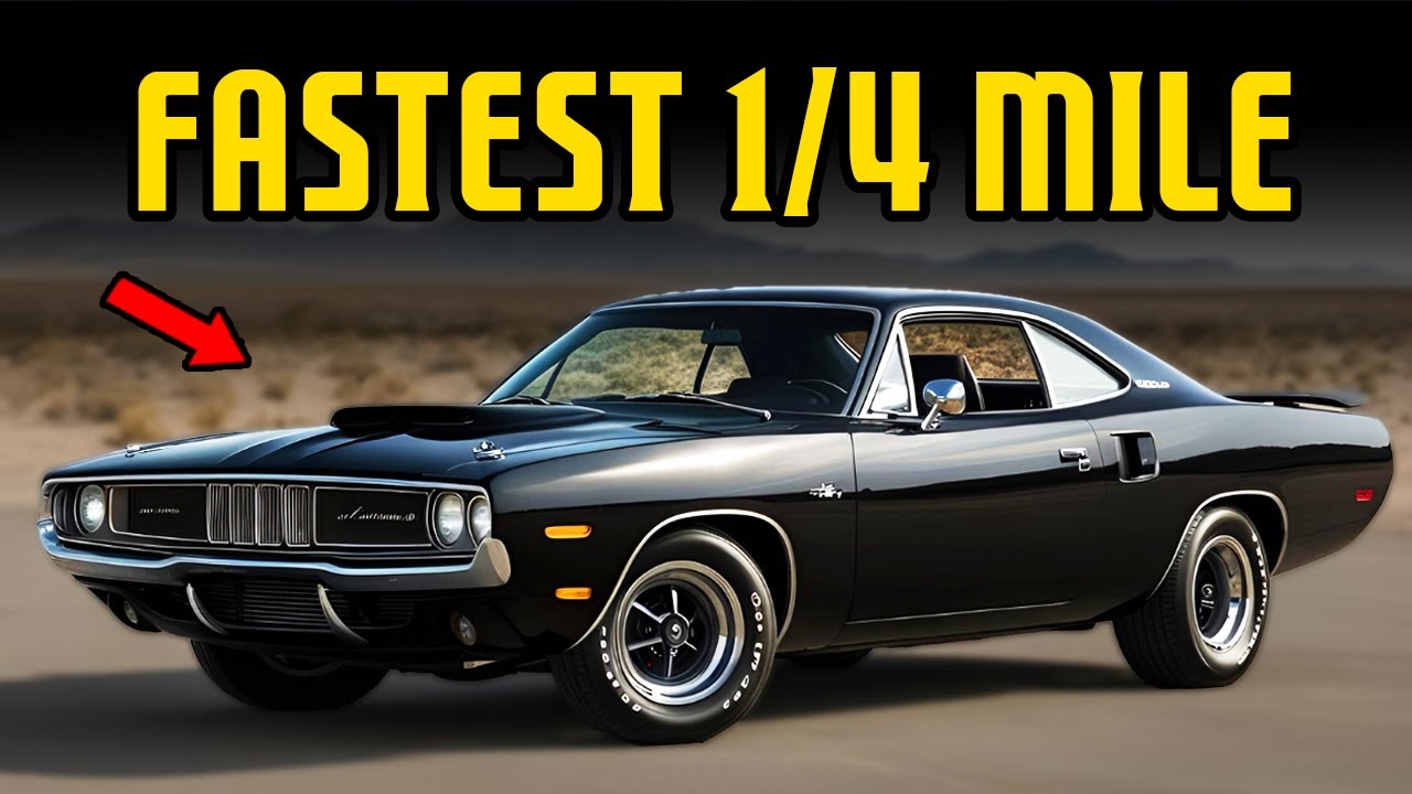 10 Top 10 Fastest 1970s Muscle Cars π