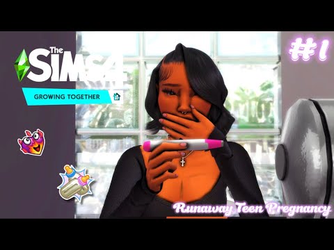 Runaway Teen Pregnancy LP Ep. 01 | The Sims 4