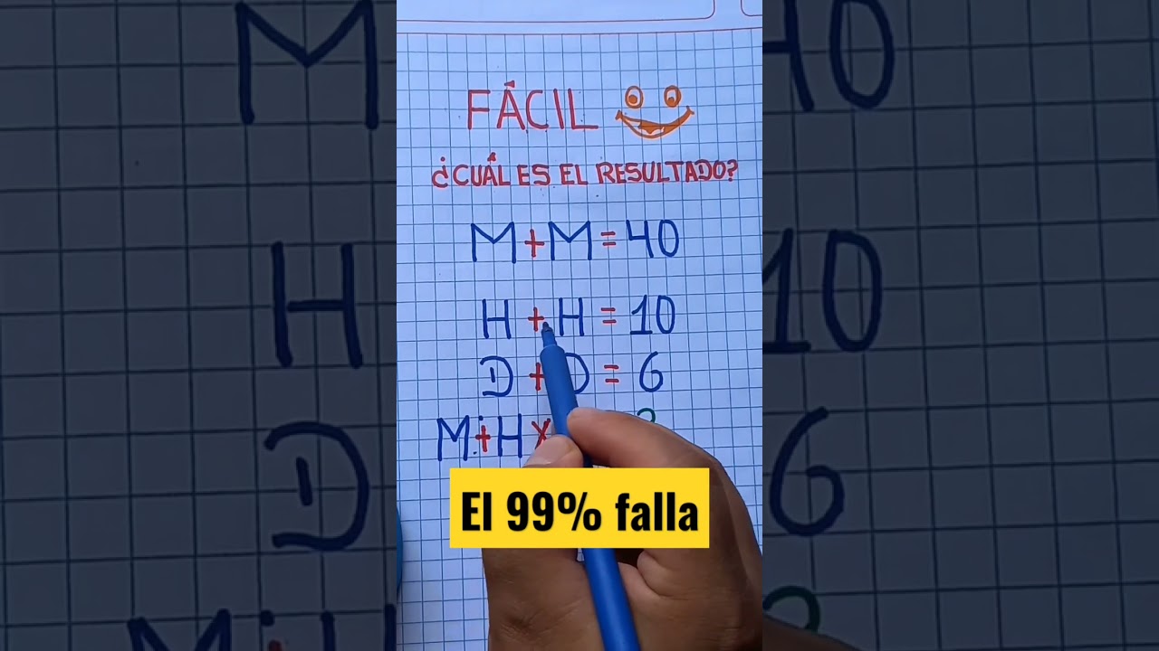 ¡Desafío Matemático Rápido! ¿Puedes Resolver Este Problema? 🧠