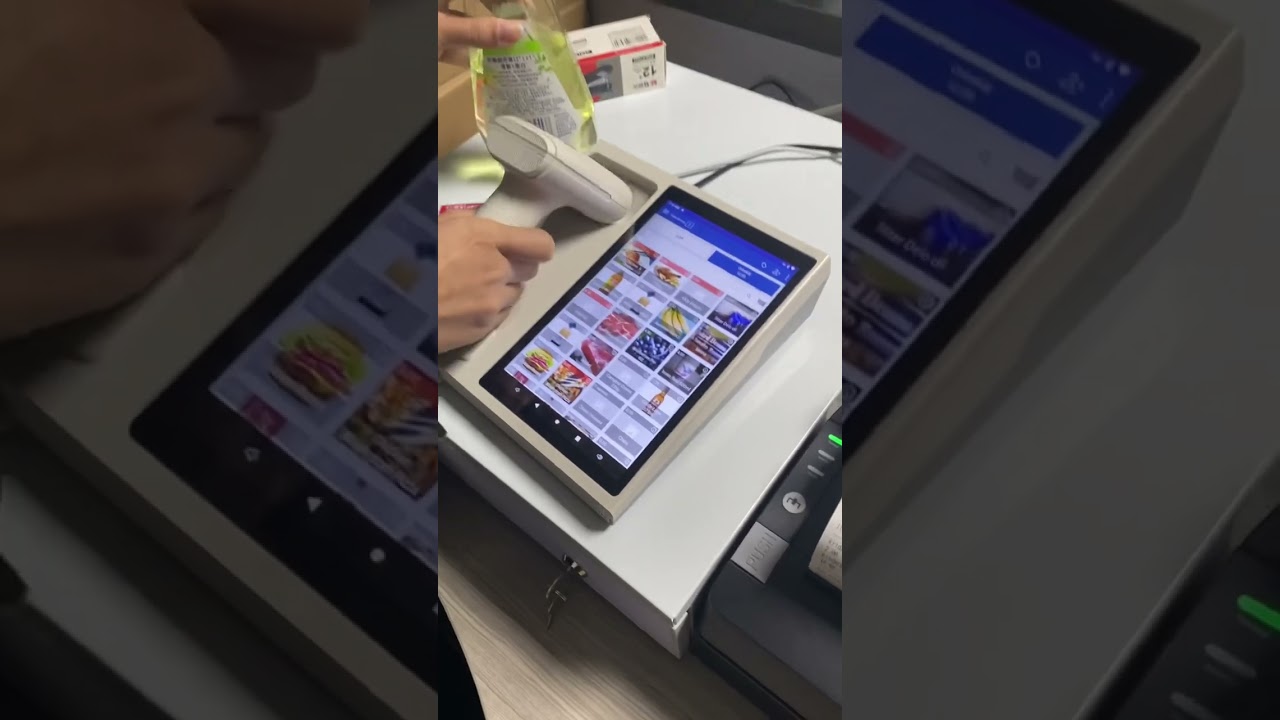 Testing the KRIDAR M2 Android Retail POS System with POS Software APK