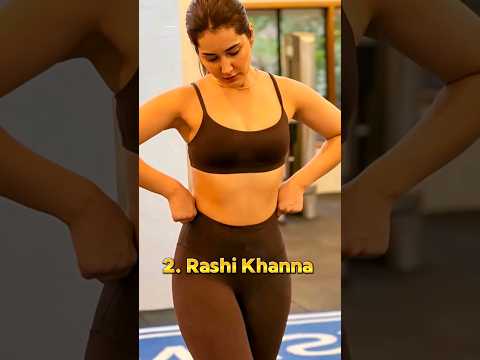 Top 10 Most Beautiful 😍 South Indian Actress In Gym Dress #shorts #gymdress