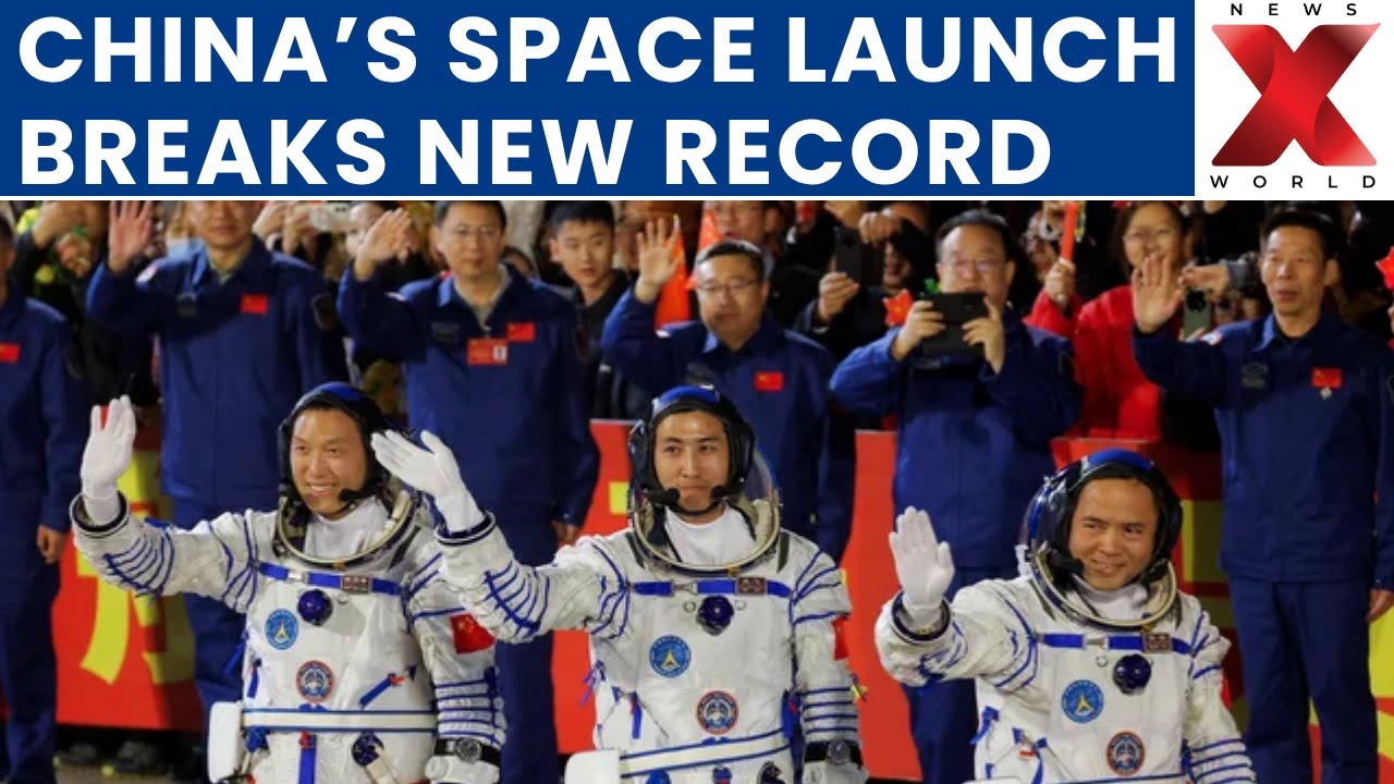Shenzhou-21: China Launches Shenzhou-21 Mission with Youngest Astronaut and Four Mice | NewsX