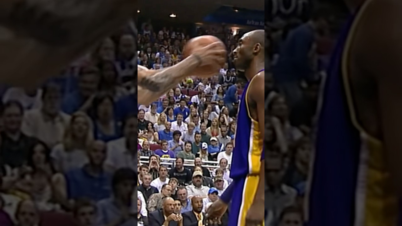 Kobe not flinching 15 years later is still cold!