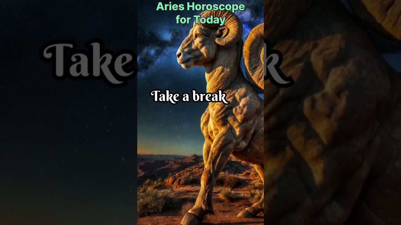Aries Daily Horoscope 🌟