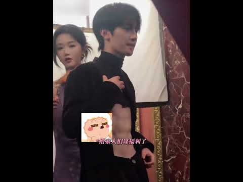 💫 Just pure vibes on set 💖#cdrama #ceo #romance #zhangchi #love #lovestory #fyp #shorts