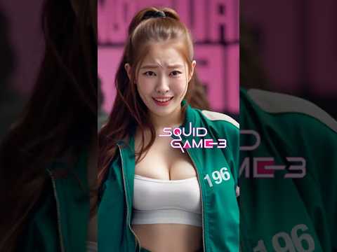 Squid Game Season 3 Gets Freaky – Twisted Vision! 😱🤖✨ #squidgame #season3