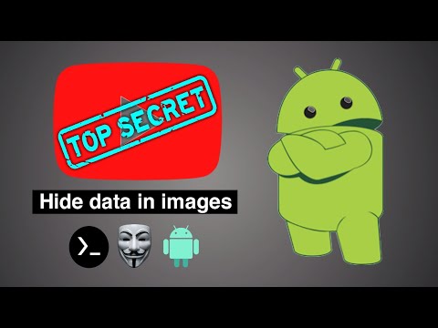 How to Hide data in images using android | steganography