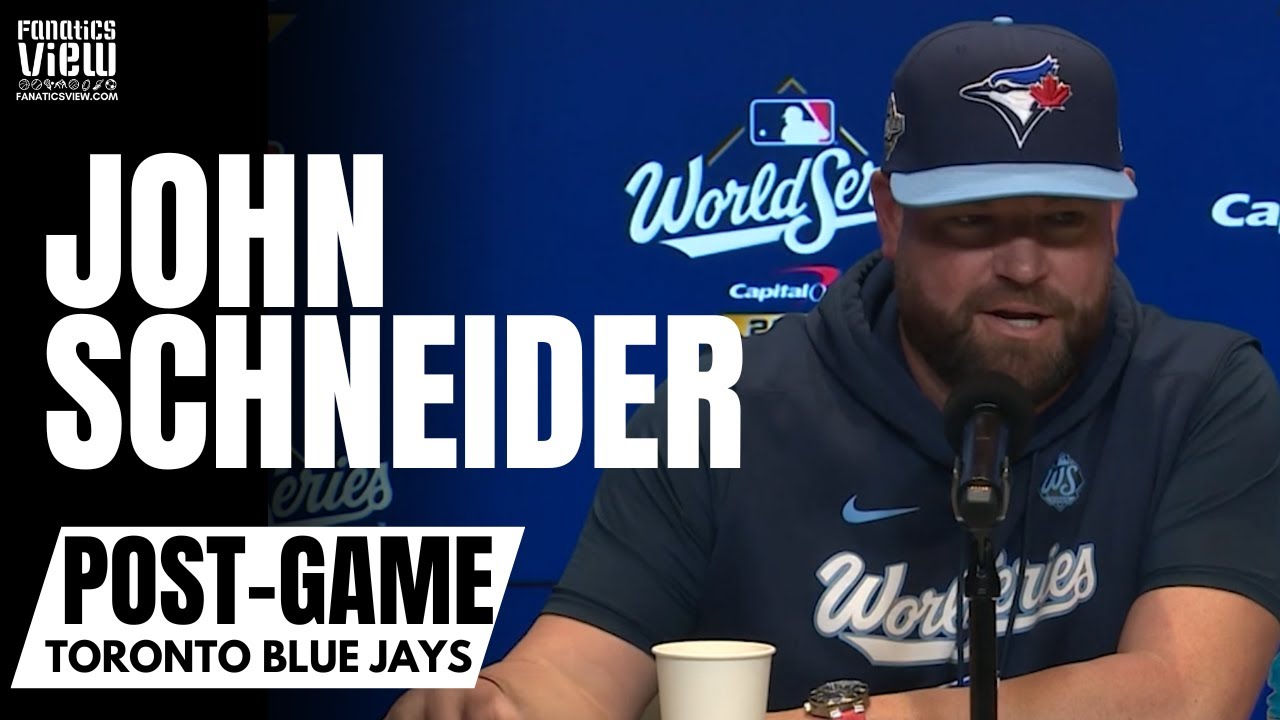John Schneider Reacts to Dodgers Forcing Game 7 & Blue Jays' Dramatic Game 6 Exit ⚾