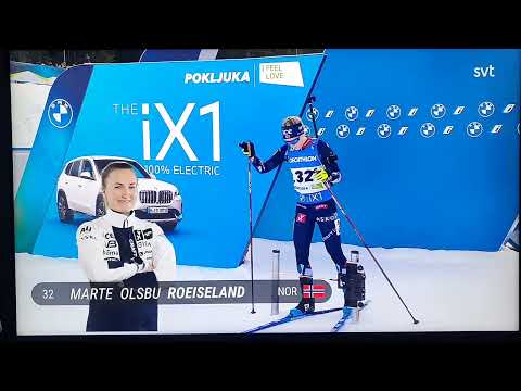 21❄️ Elvira Öberg 1 Sprint Pokljuka 22/22