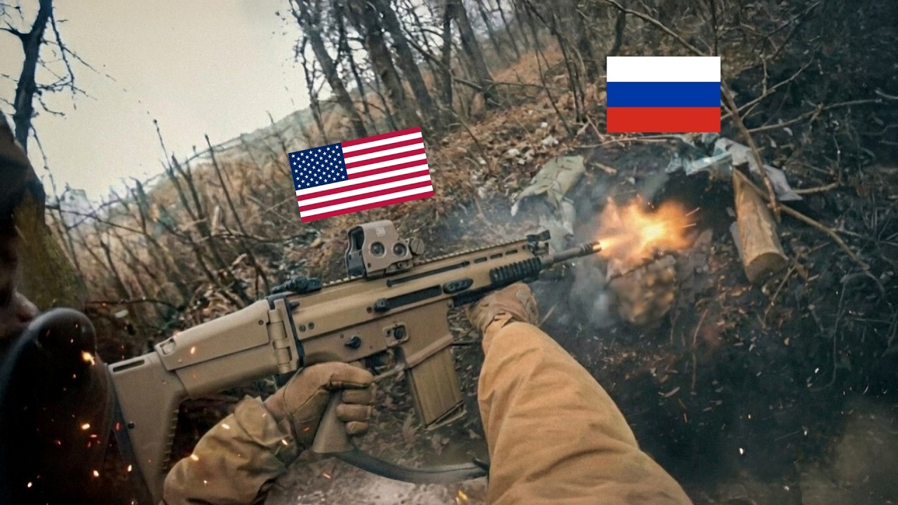 International Fighters Attack Russian Village in Ukraine 🇺🇦