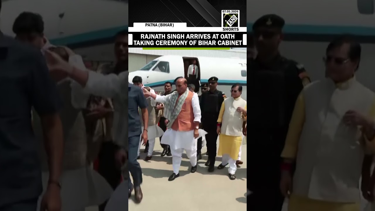 Rajnath Singh Attends Bihar Cabinet Oath Ceremony 🏛️
