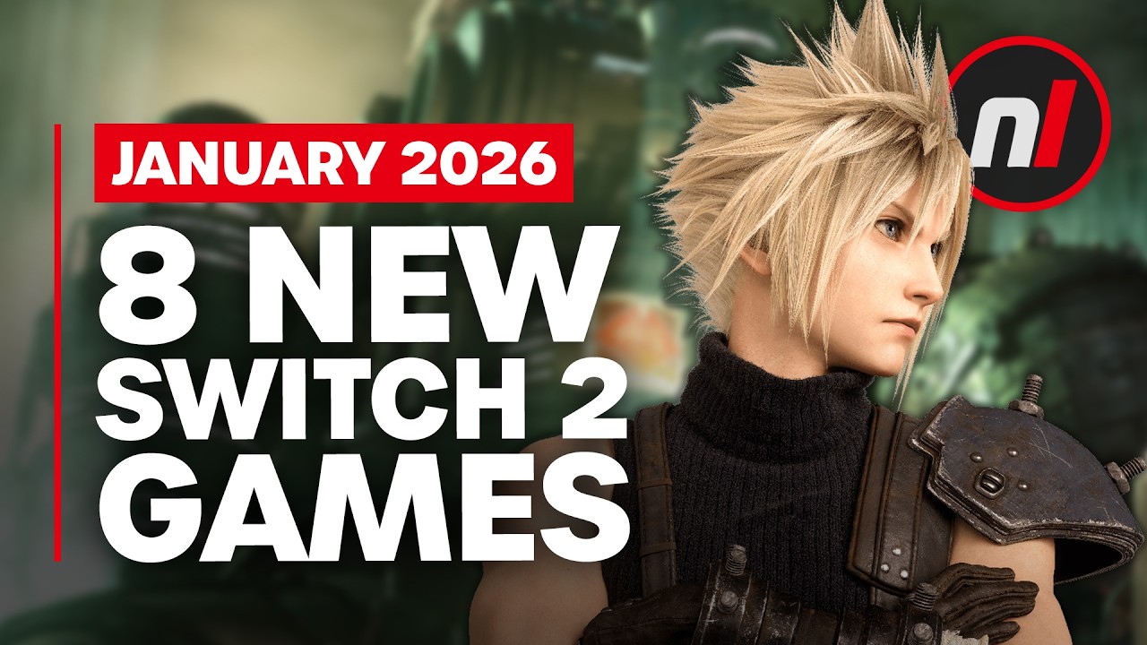 8 Top 8 New Nintendo Switch Games for January 2026 🎮