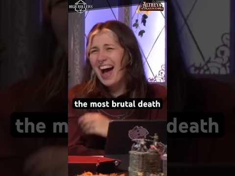 The most brutal death in an Actual Play D&D Game #ttrpg #dnd