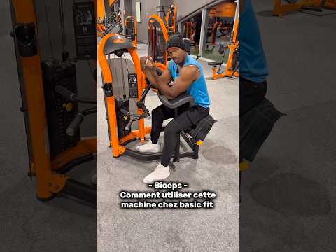 Machine pour les biceps chez basic fit