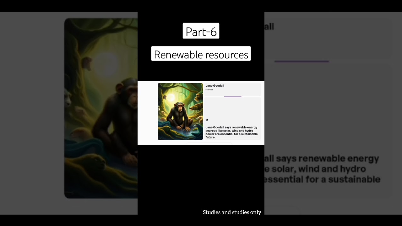 Renewable Resources Explained π±