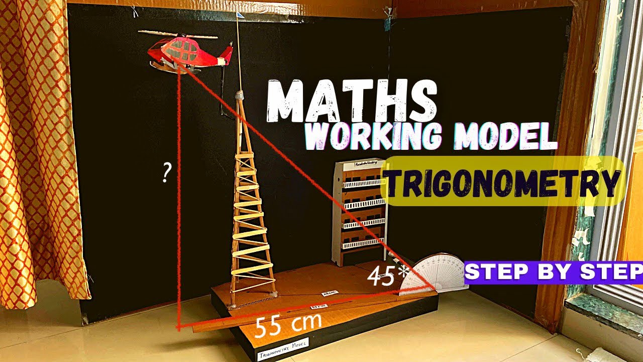 Engaging Trigonometry Working Model for Class 9-10 | NakulSahuArt ✨