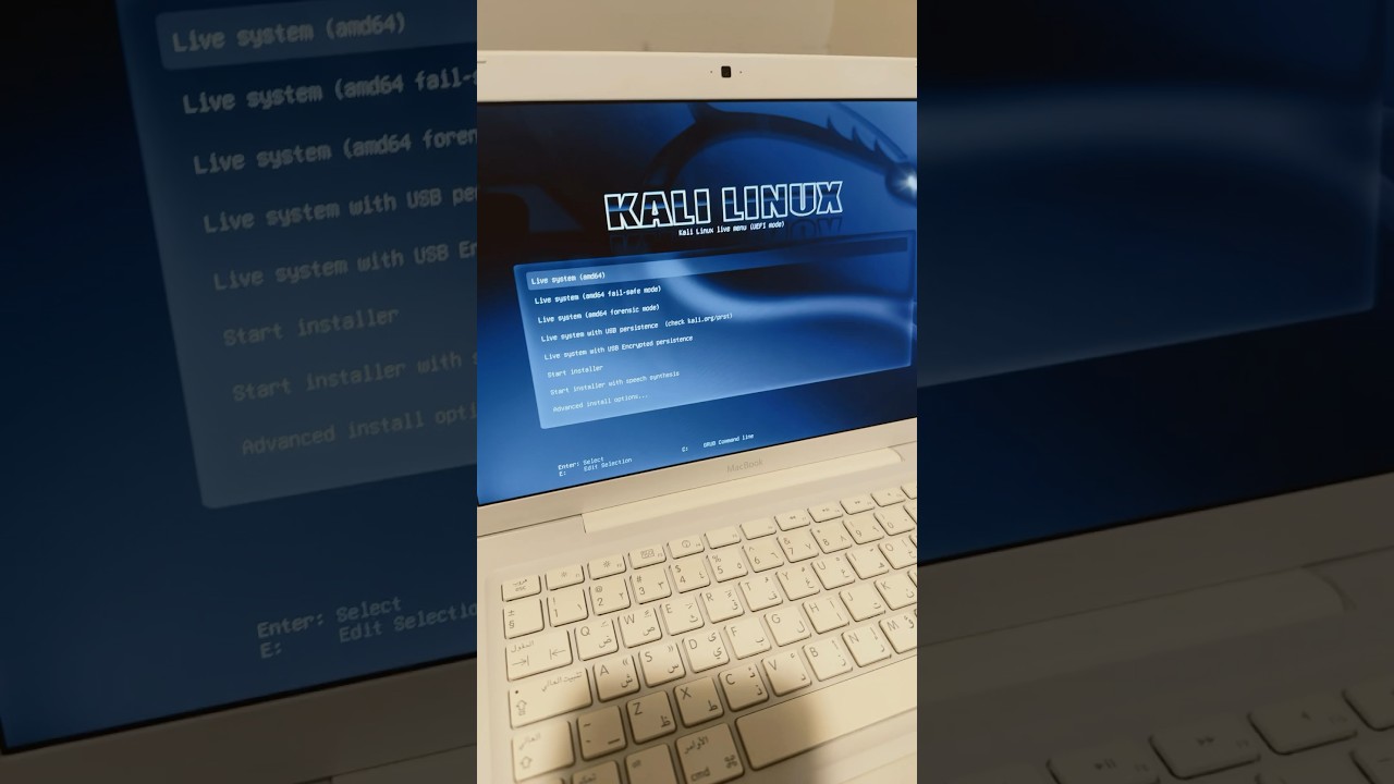 Run Kali Linux Live on a 2010 MacBook – Easy Step-by-Step Guide 🖥️