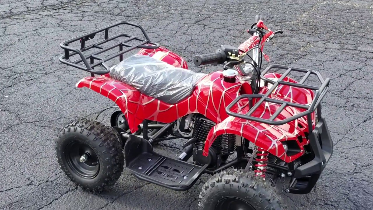 Kids 50cc Gas-Powered ATV – Fully Automatic & Safe for Young Riders 🚜