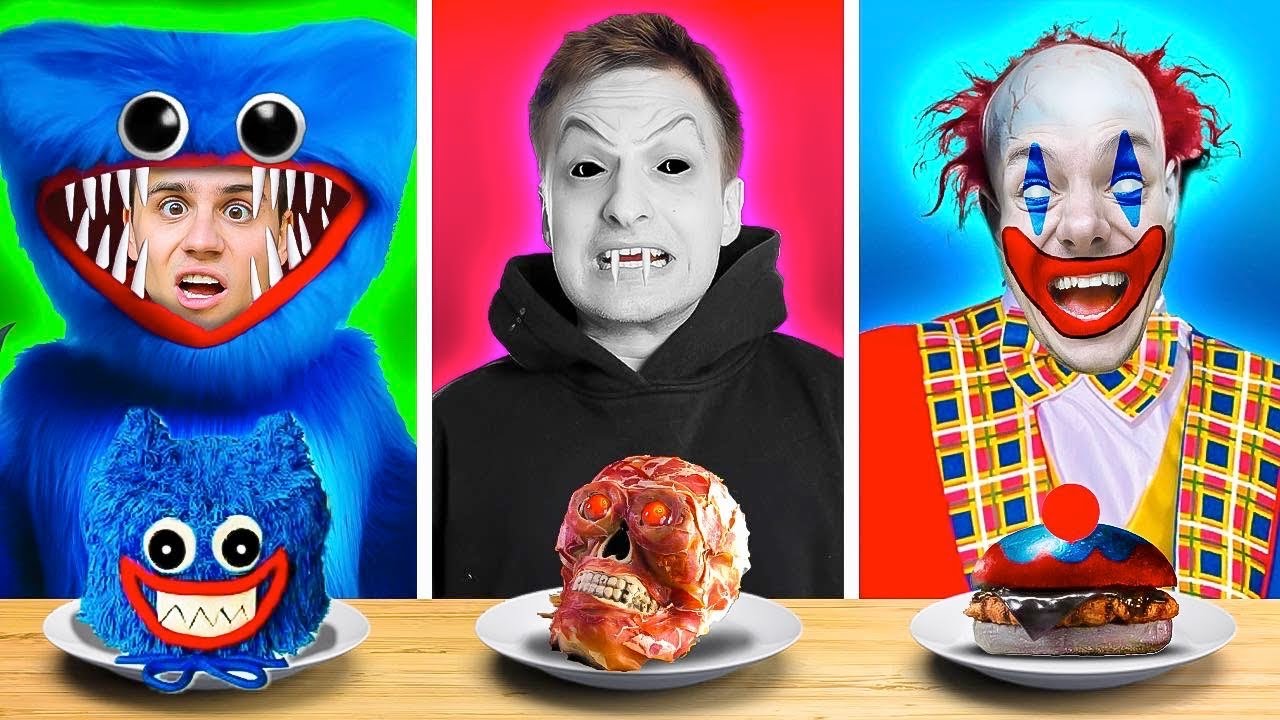 Testujemy jedzenie postaci z horrorów! 🍽️