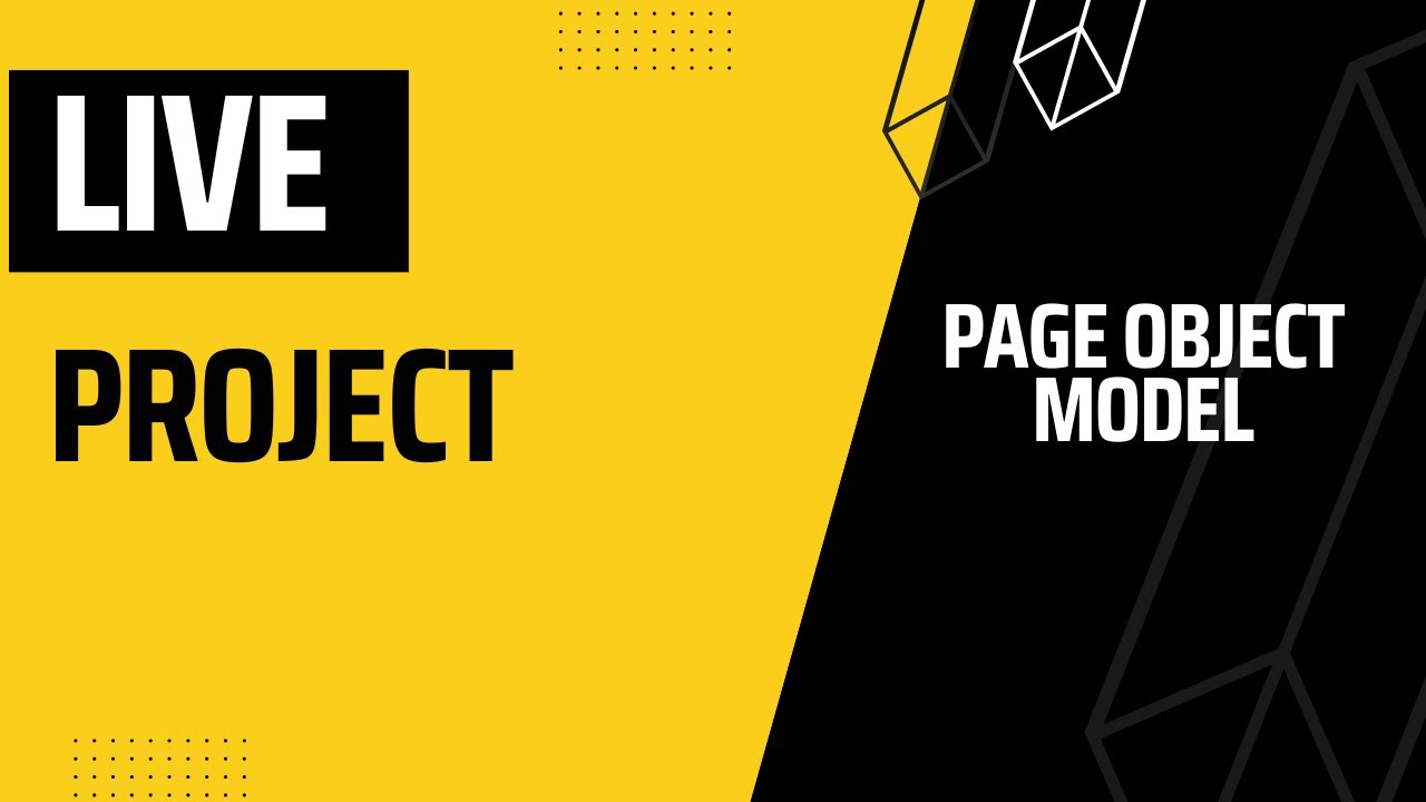 Selenium Live Project: Web App Testing with POM in Tamil