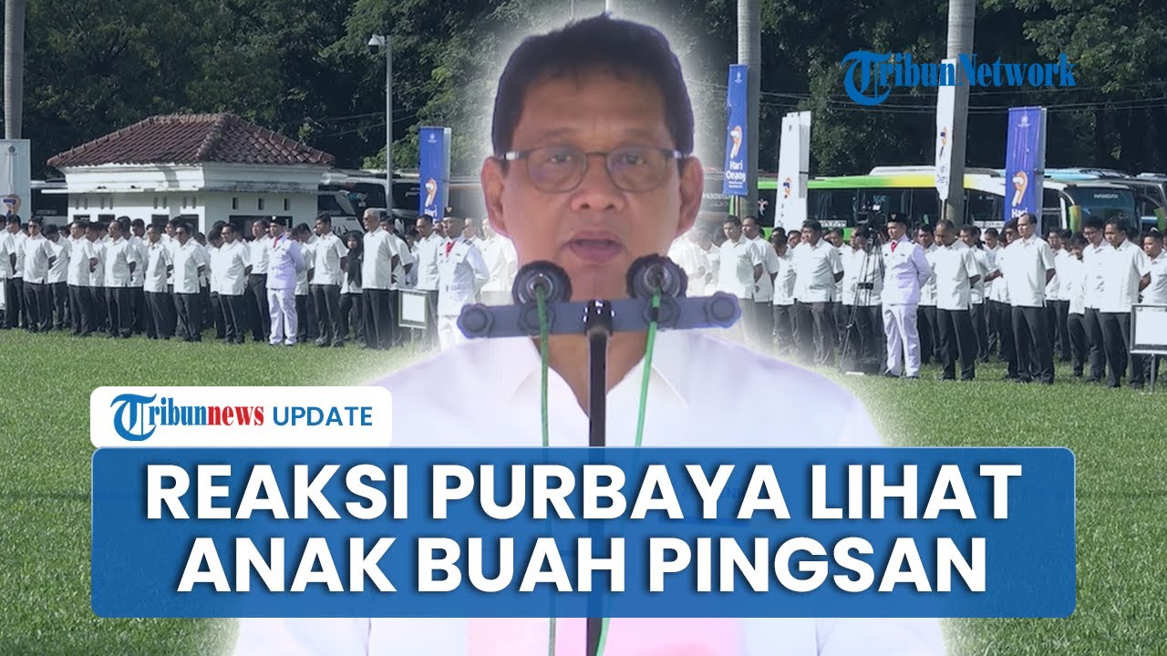 Menkeu Purbaya Cepat Pidato Saat Anak Buah Pingsan di Upacara Hari Oeang Ke-79 🚩